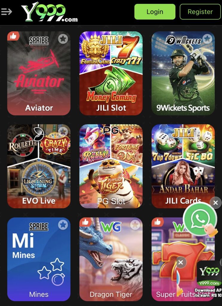 play video slots on Y999.com