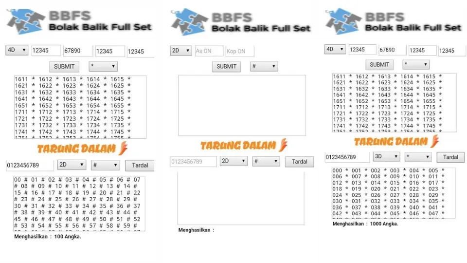 How BBFS Generator processes input and generates accurate output
