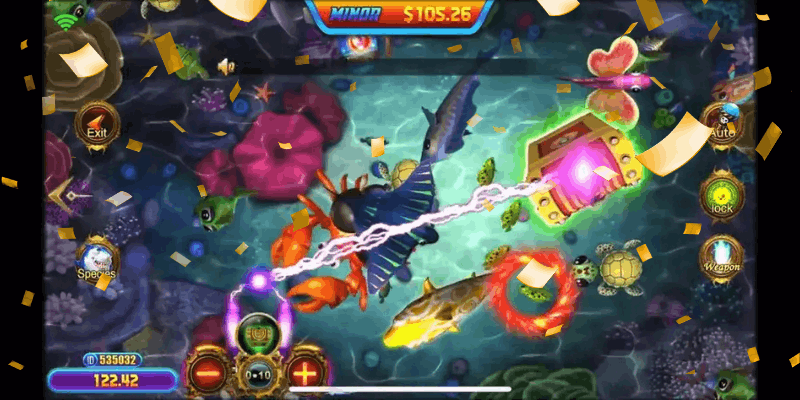 Features of Orion Stars 777 APK including smooth gameplay, secure system, wide range of games, bonuses, and Android mobile casino fun