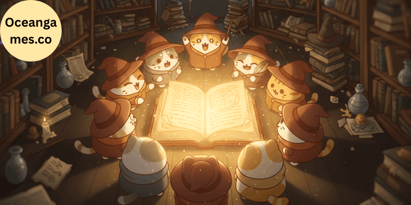 Cat Magic School MOD APK gameplay screenshot showing magical cats and school features to help players decide if it’s worth playing