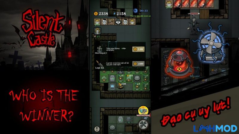 High-quality 3D graphics and sound effects in Silent Castle Mod APK 2026 gameplay