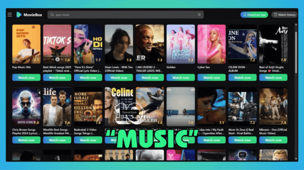 Entertainment with MovieBox MOD APK